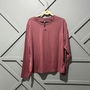 Adidas 2X Long Sleeve Performance Top – Mauve